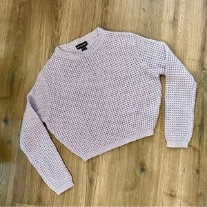 Streetwear Society Lavender Crew Neck Sweater